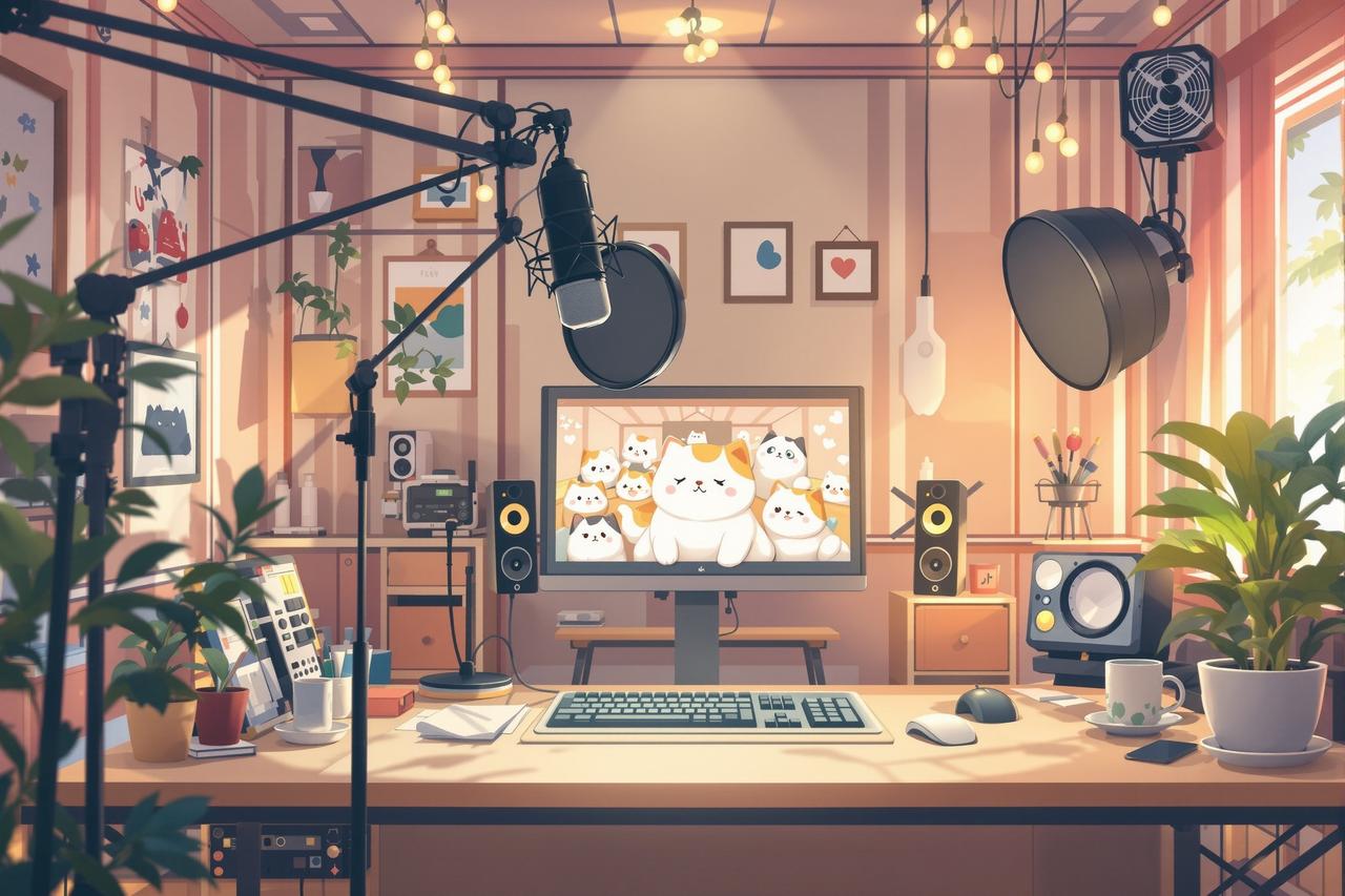 ai漫剧新闻 - 配音大咖加盟！知名声优为《猫咪面包店》注入灵魂